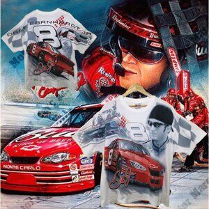 Chase Authentics Nascar Monte Carlo AOP Dale Earnhardt Jr. Men's Xlarge